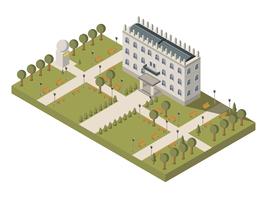 Isometric University Composition vector