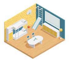 Children Room Composition vector