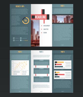 Three Fold Flyer Template