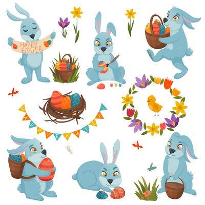 Easter Decorations Big Set