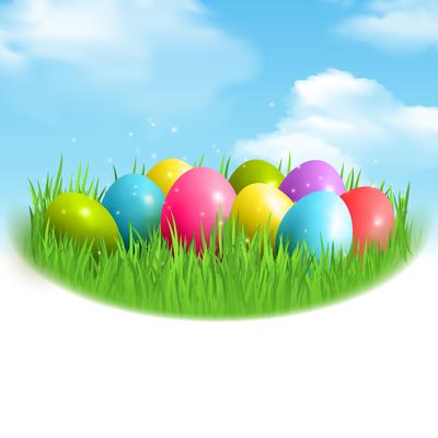 Magic Eggs Outdoor Composition 