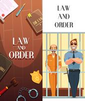 Law Order Justice 2  Cartoon Banners 