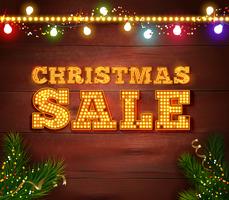 Christmas Sale Template vector