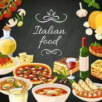 Italian Food  vector