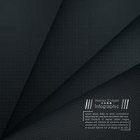 Business paper template - origami background. vector