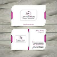 Business card vector