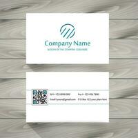 Business card vector
