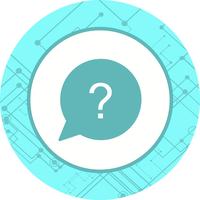 Question Icon Design vector