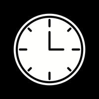 Diseño de icono de reloj vector