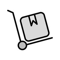 Trolley Icon Design vector