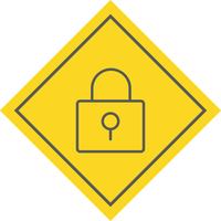 Lock Icon Design vector