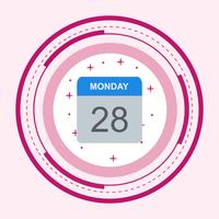 Calendar Icon Design vector