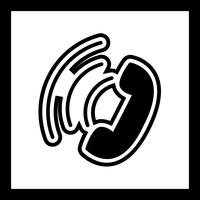 Active Call Icon Design vector