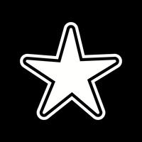 Star Icon Design vector