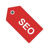 SEO Tag Icon Design vector