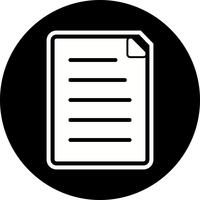 Document Icon Design vector