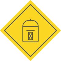 Postbox Icon Design vector