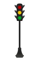 traffic lights for cars vector illustration