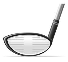 golf club vector illustration