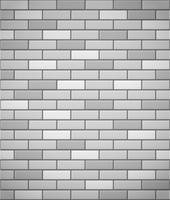 wall of white brick seamless background vector