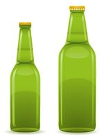 beer bottle vector illustration