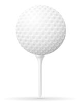 golf ball vector illustration