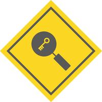 Keyword Search Icon Design vector