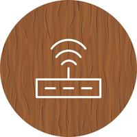  Router Icon Design vector