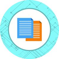 Files Icon Design vector