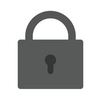 Lock Icon Design vector