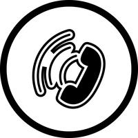 Active Call Icon Design vector