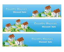 Houses vector