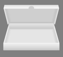white open packing box vector illustration