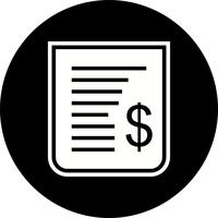 Receipt Icon Design vector