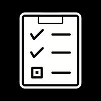 Checklist Icon Design vector