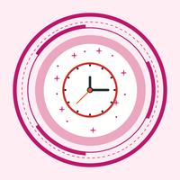 Clock Icon Design vector