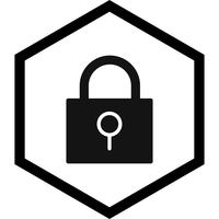 Lock Icon Design vector