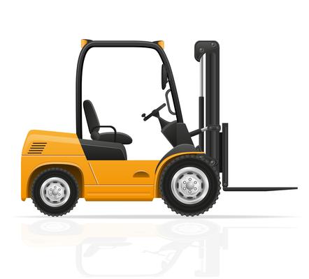 Forklift Vector Art, Icons, and Graphics for Free Download