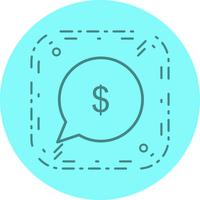 Enviar dinero icono de diseño vector