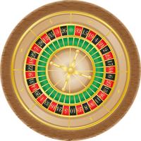 Ilustración de vector de casino ruleta