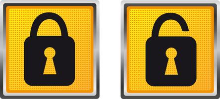 icons lock for design vector illustration