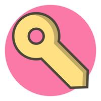  Key Icon Design vector