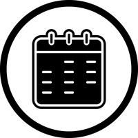 Calendar Icon Design vector