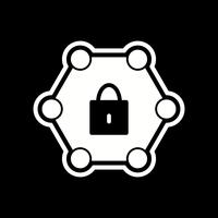 Protected Network Icon Design vector