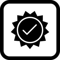 Valid Stamp Icon Design vector