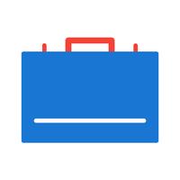 Briefcase Icon Design vector