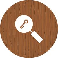 Keyword Search Icon Design vector