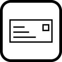 ID Card Icon Design vector