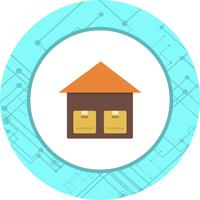 Storage Unit Icon Design vector