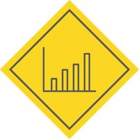 Statistics Icon Design vector